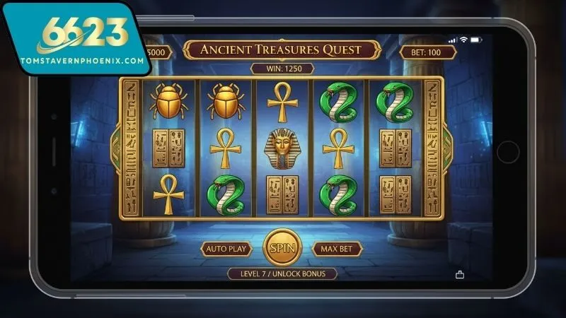 Game nổ hũ cho iOS – Quay slot mượt, thắng lớn trên iPhone 4 Mẹo chơi game nổ hũ trên iOS hiệu quả